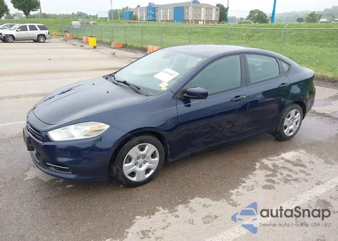 2013 Dodge Dart Se from USA, damaged, VIN 1C3CDFAA1DD223811